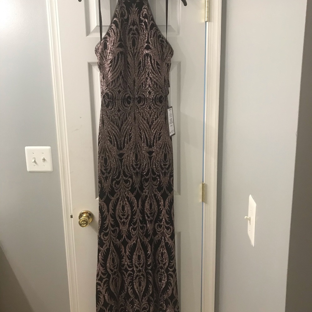 Rosegold Glitter Dress